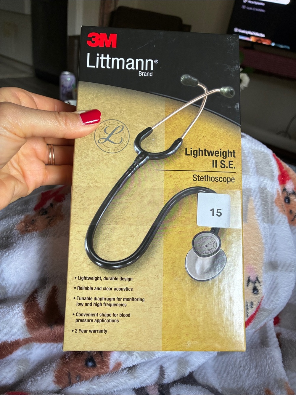 3M Littmann Lightweight II S.E. Stethoscope - Black